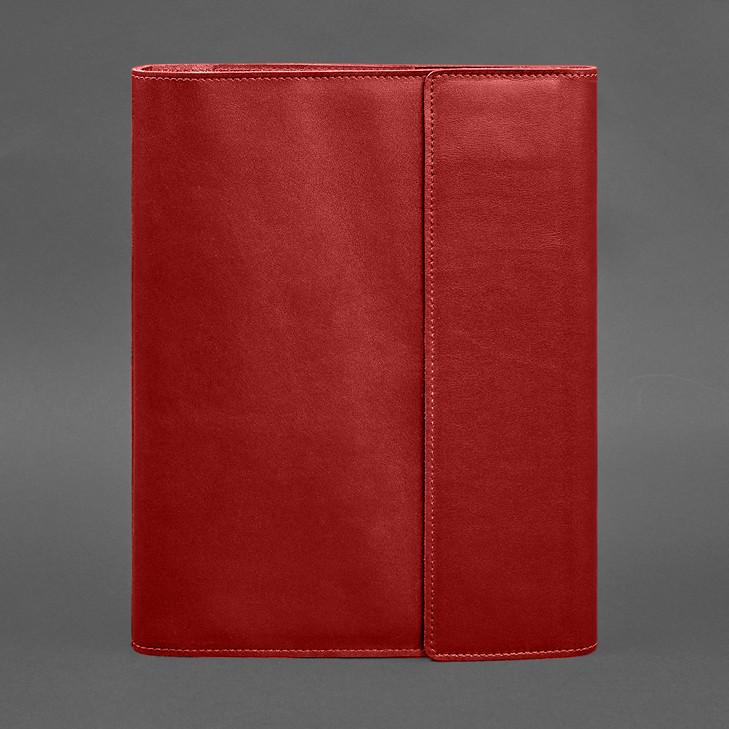 Шкіряна папка для документів сімейна А4 на сегрегаторі з файлами Червоний (A-028631) - фото 9 Шкіряна папка для документів сімейна А4 на сегрегаторі з файлами Червоний (A-028631) - фото 9