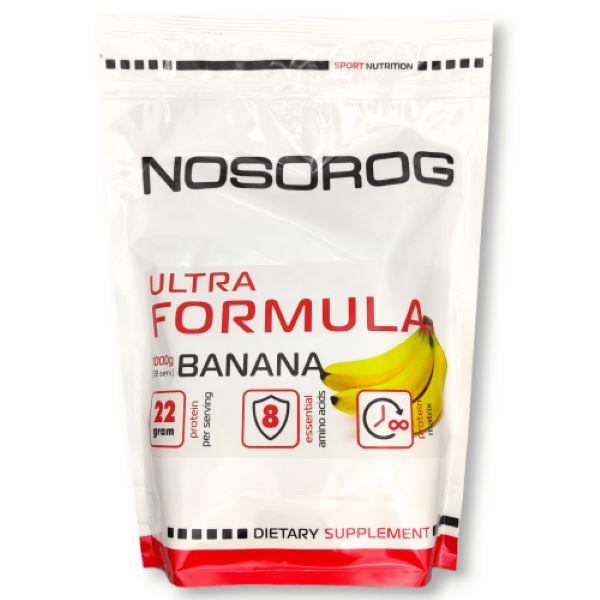 Протеин Ultra Nosorog Nutrition Банан 1 кг Протеин Ultra Nosorog Nutrition Банан 1 кг