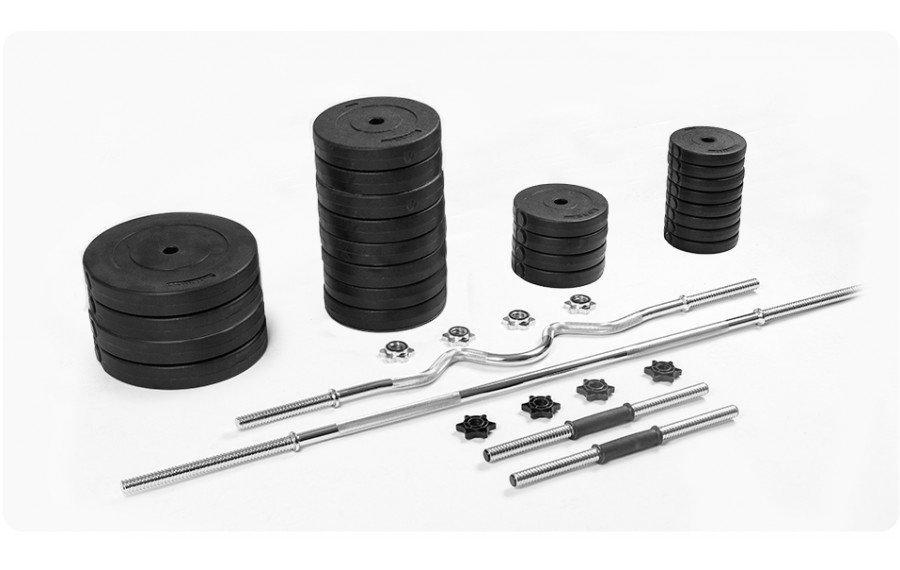 Набор грифов и дисков ABS покрытие (Lrn-Bitum Rn 4100)