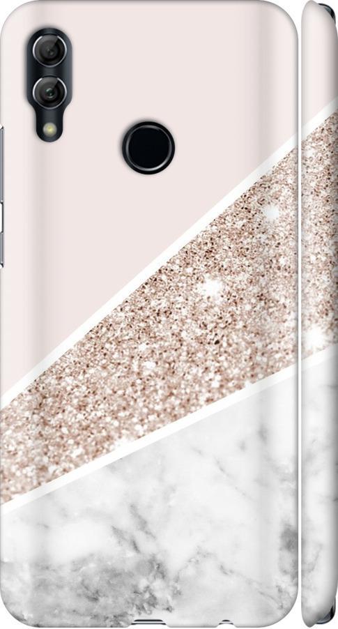 Чехол на Huawei Honor 10 Lite Пастельный мрамор (4342m-1618-42517)