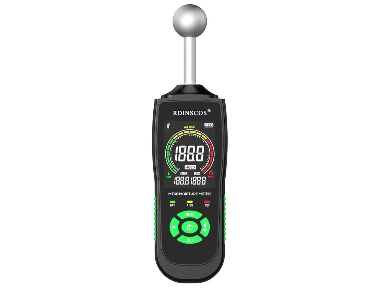 Вологомір з дисплеєм Rdinscos Moisture Meter MT68