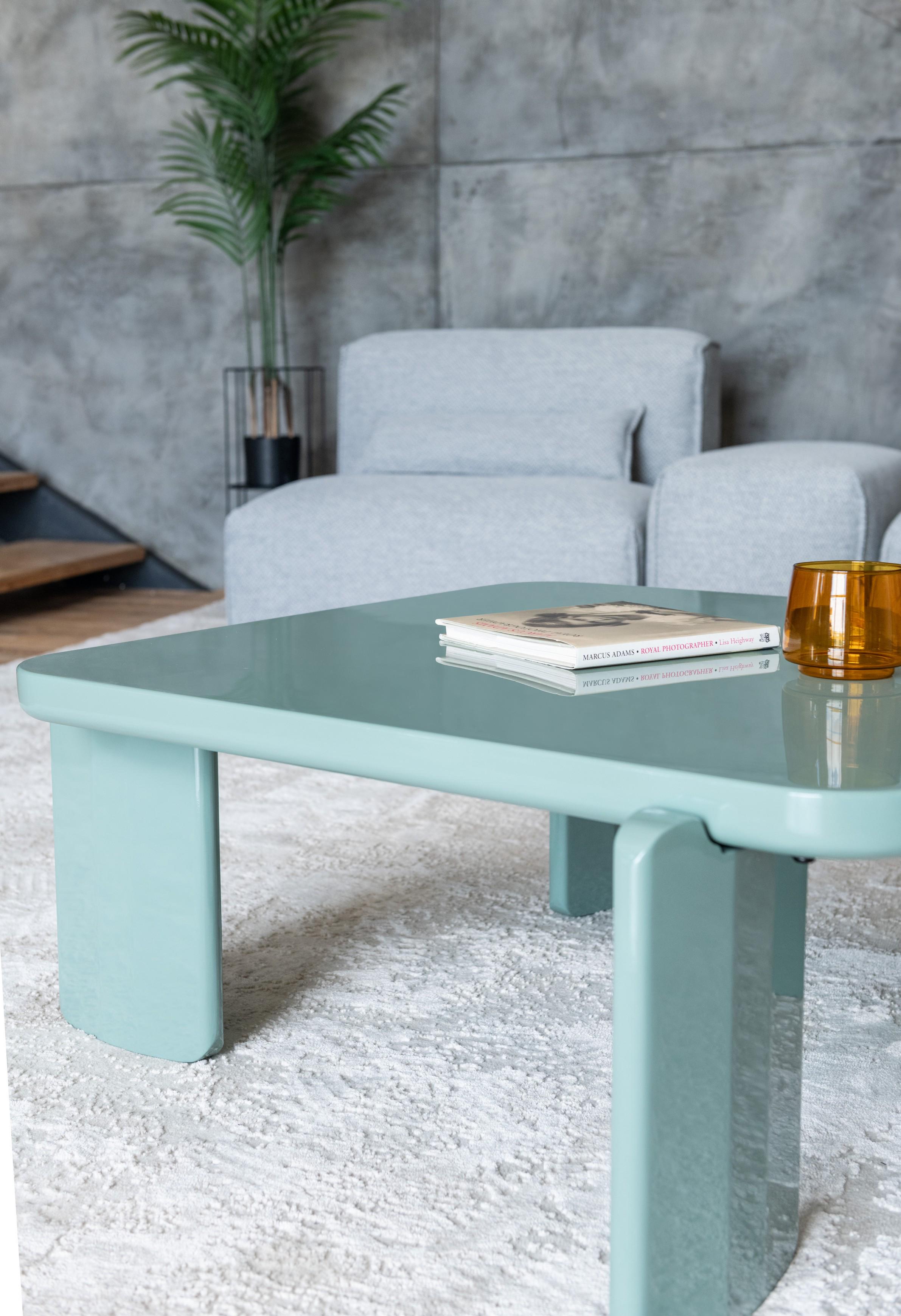 Журнальний стіл Vetro Ензо 800х800х350 мм МДФ Лагуна(С-320) - фото 9 Журнальний стіл Vetro Ензо 800х800х350 мм МДФ Лагуна(С-320) - фото 9