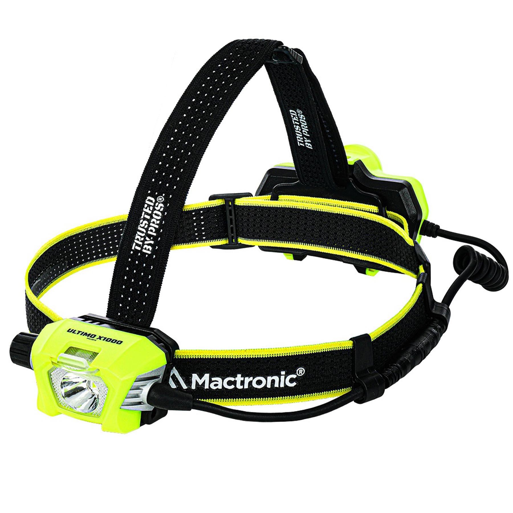 Фонарь налобный Mactronic Ultimo X1000 1000 Lm Cool White/Red Type-C Recharg Helmet Kit (PHL0012)