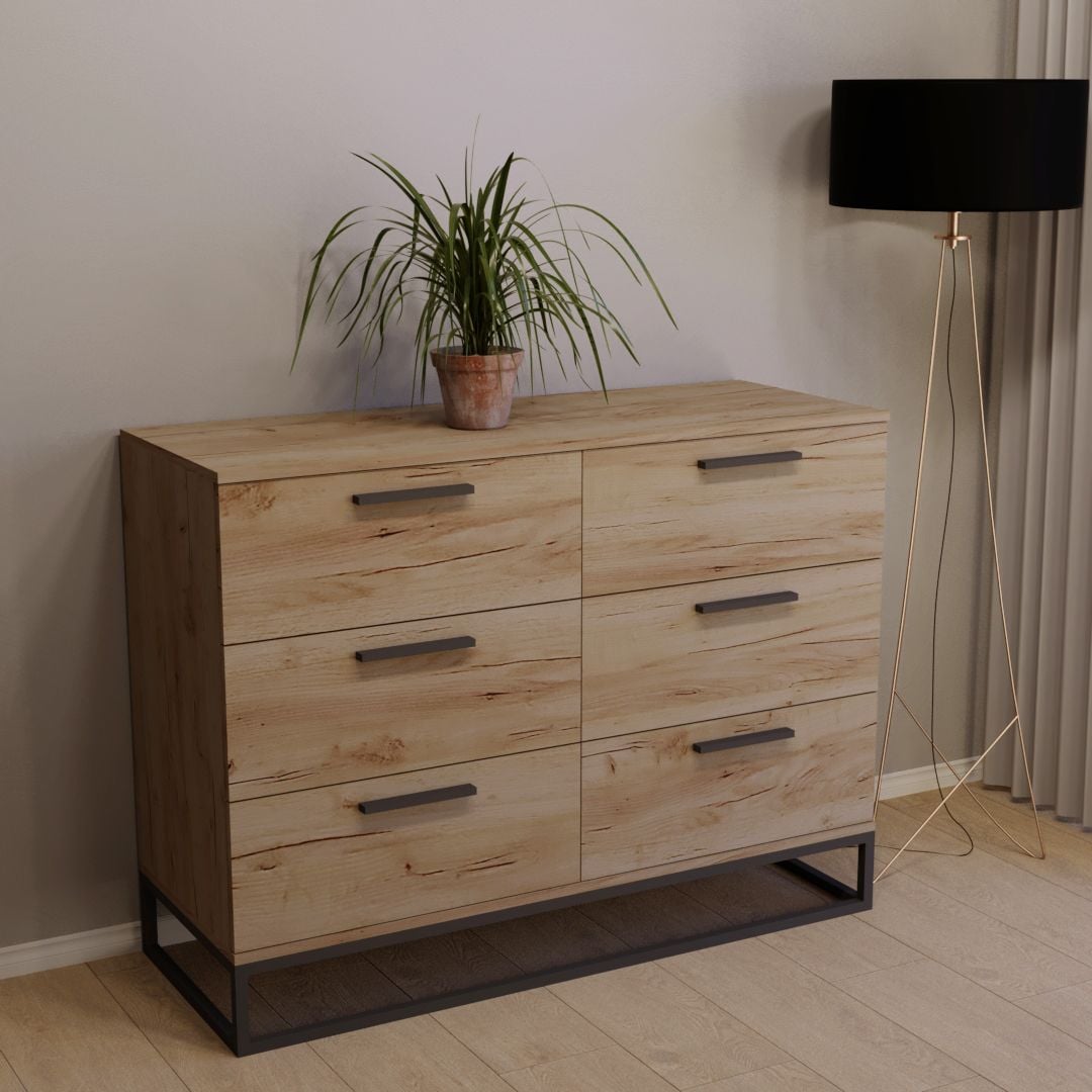 Комод Тиса Мебель 441 Дуб Тахо (9004052)