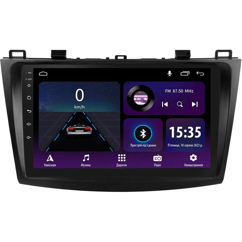 Штатная магнитола Sigma E9232 2/32 GB для Mazda 3 2 2009-2013 г. 9" (AR-82855)