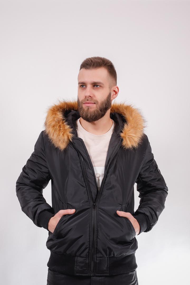 Куртка Red and Dog Kepler Fur S Black