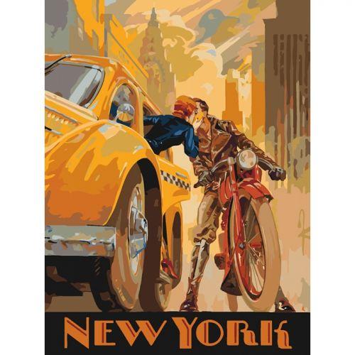 Картина по номерам Идейка Поцелуй в путь 40x50 см (skl-КНО4557)