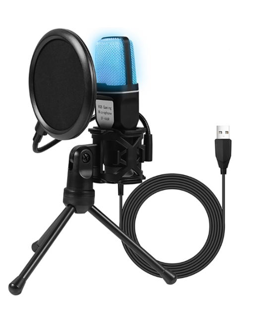 Микрофон YANMAI с RGB-подсветкой (SF666R)