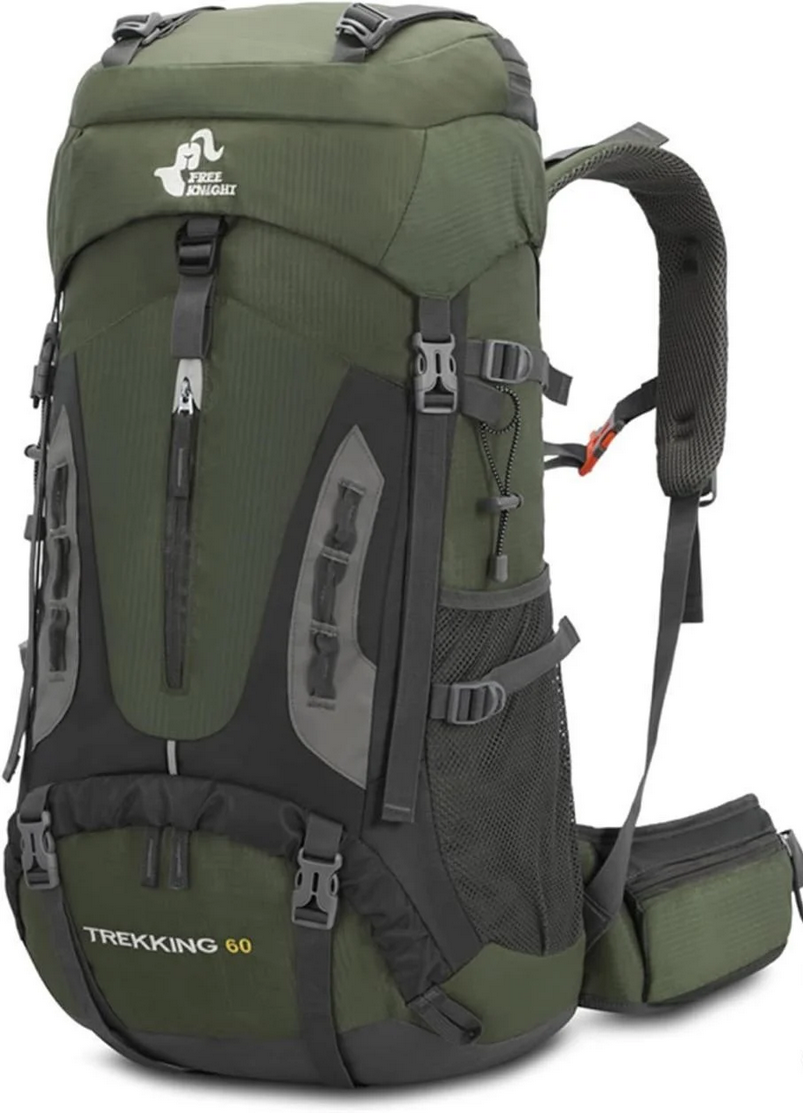 Рюкзак Free Knight Trekking 60 л Army Green (CP11)