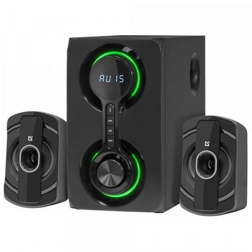 Колонки для ПК Defender Eclipse 2.1 Bluetooth/MP3/SD/USB/AUX/2RCA 40 Вт (65593) Колонки для ПК Defender Eclipse 2.1 Bluetooth/MP3/SD/USB/AUX/2RCA 40 Вт (65593)