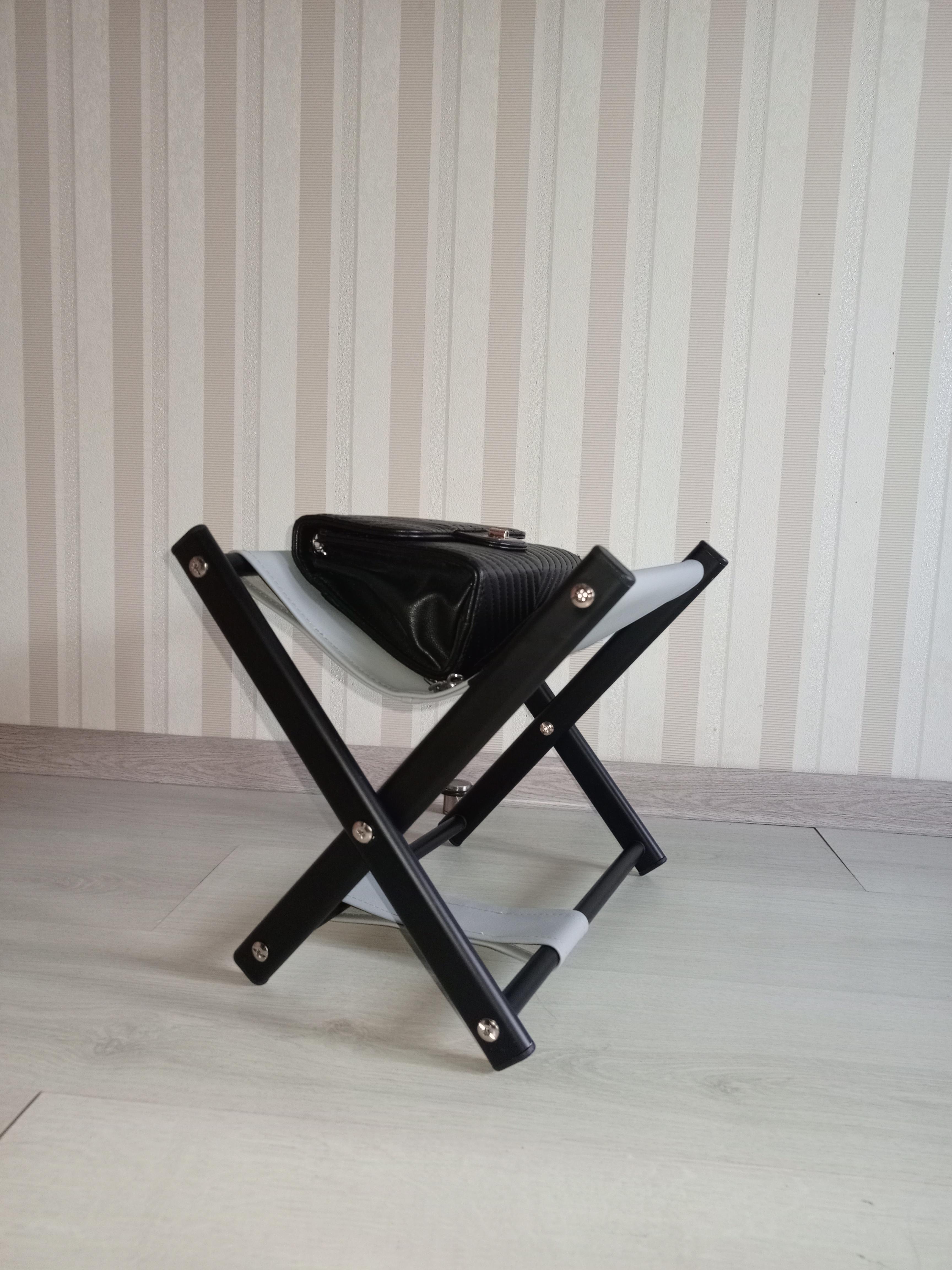 Підставка для сумки висота 31 см Сірий/Чорний - фото 2 Підставка для сумки висота 31 см Сірий/Чорний - фото 2