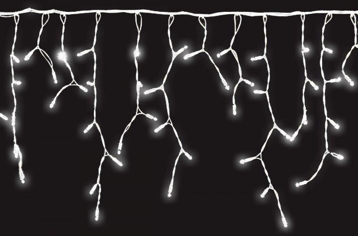 Светодиодная гирлянда Xmas LED 120 Сосульки/Бахрома 5 м Белый (7f4e60ab)