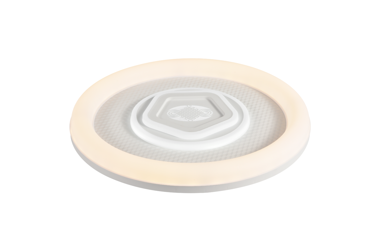 Светодиодная люстра пристелевая Valeso 99W 4000 Lm 3000-4500 -6500К 47 см Белый (2H-001)