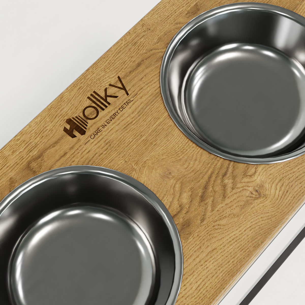 Миски на подставке для больших собак Hollky Base XL20 2х1,8 л (BXL40-522640-GRNT) - фото 7 Миски на подставке для больших собак Hollky Base XL20 2х1,8 л (BXL40-522640-GRNT) - фото 7