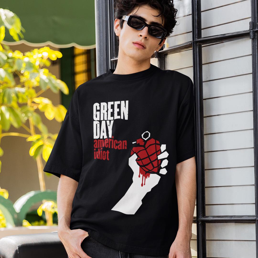 Футболка унисекс Green Day American Idiot XL Черный (32699622)