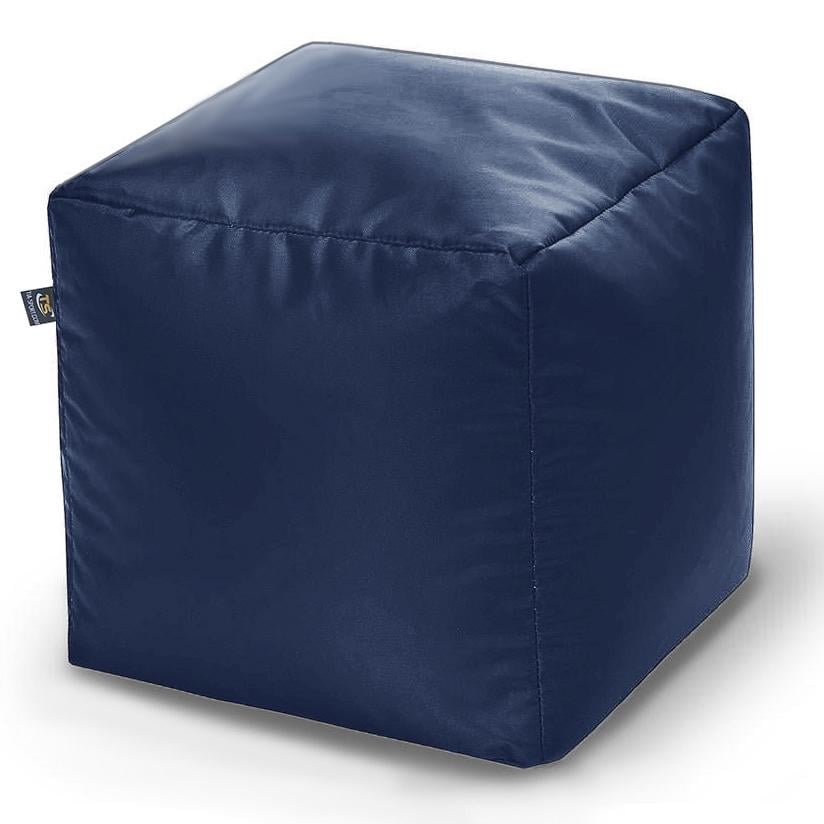 Бескаркасный пуф Tia-Sport Кубик оксфорд 30x30x30 см Темно-синий (24879949) - фото 1 Бескаркасный пуф Tia-Sport Кубик оксфорд 30x30x30 см Темно-синий (24879949) - фото 1