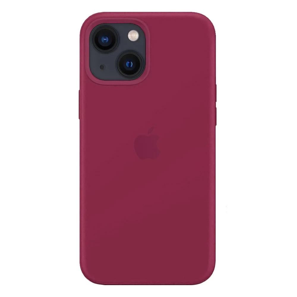 Силіконовий Чохол Накладка Silicone Case для iPhone 13 Rose Red