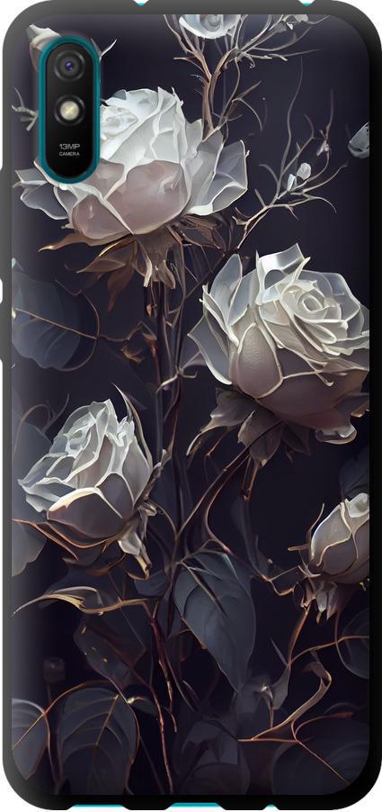 Чехол на Xiaomi Redmi 9A Розы 2 (5550b-2034-42517)