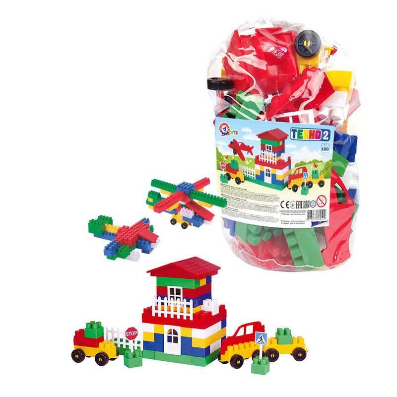 Конструктор №2 Technok Toys 0502 100 деталей (880)