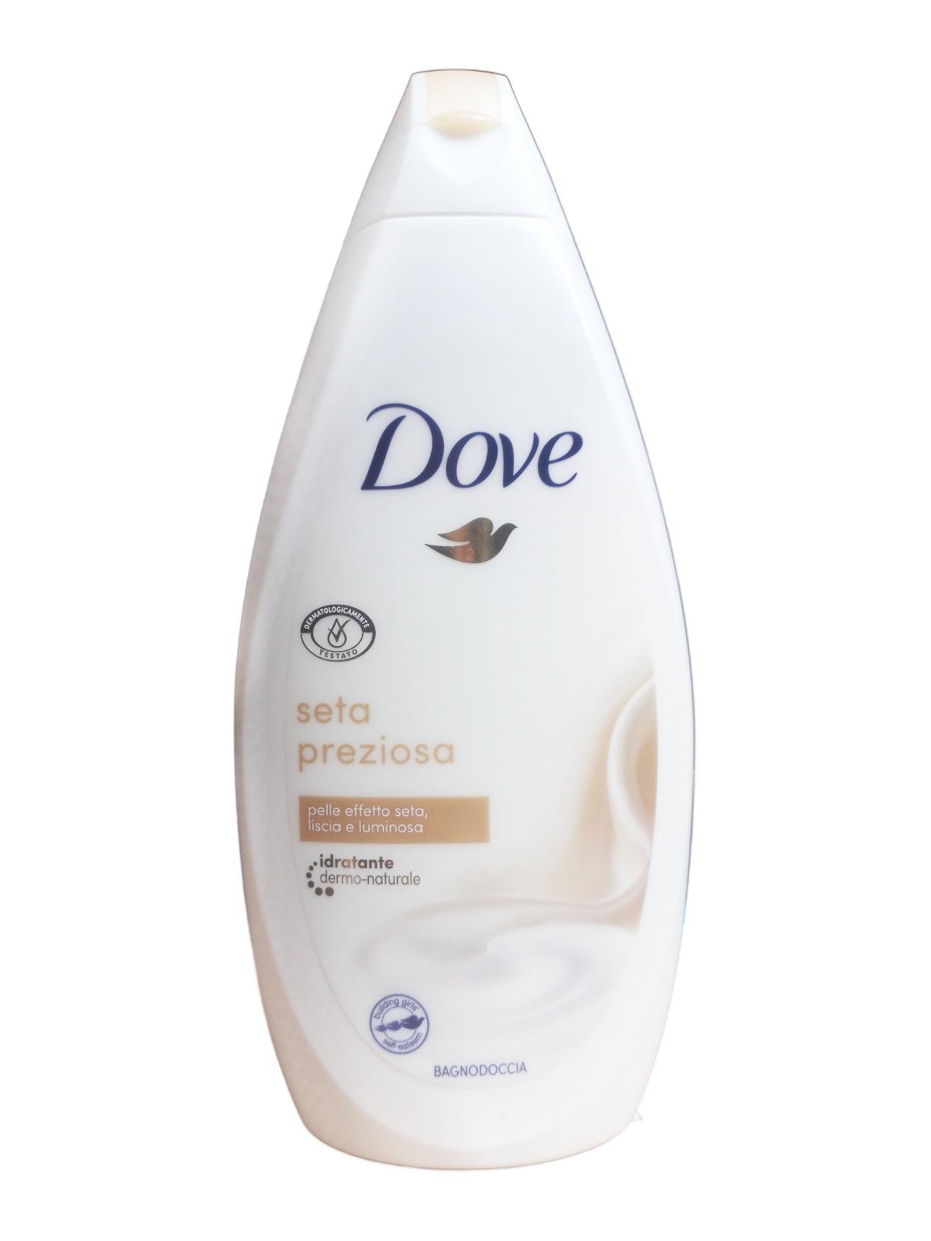 Гель для душа Dove Seta preziosa 450 мл (124736)