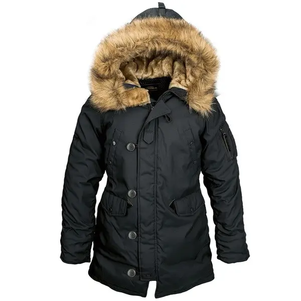 Куртка аляска Alpha Industries Altitude W Parka S Black (WJA44503C1BLS)