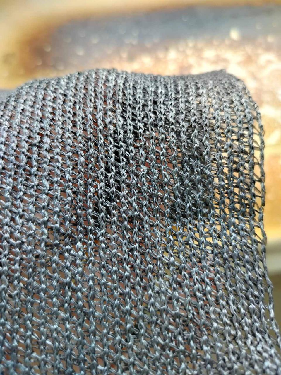 Сітка затіняюча Growtex для парканів 110 г/м2 2х10 м Графіт - фото 5