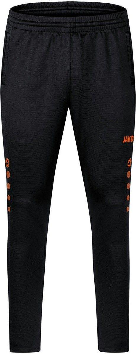 Спортивные штаны Jako CHALLENGE 8421-807 тренировочные S Черный/Оранжевый