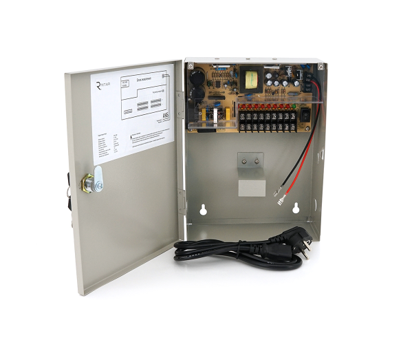 Источник бесперебойного питания импульсный Ritar UPS-P12/5/7 4СH DC12-5А (29190403)