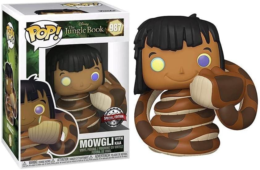 Дитяча ігрова фігурка Funko Pop Exclusive The Jungle Book Mowgli with 10 см (JB MK E 987)