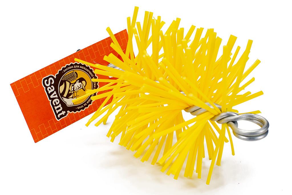 Щітка пластикова для чищення димоходу Savent 110 мм