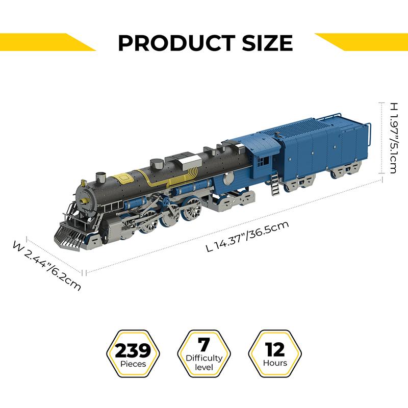 Конструктор METAL-TIME Polar Steel color MT052 коллекционная модель (3031505) - фото 2