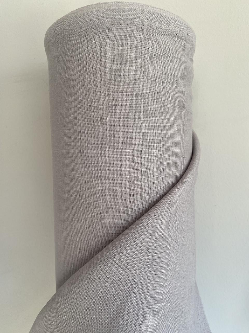 Ткань LINEN PLUS 100% лен 143 см 1292 Светло-серый - фото 8 Ткань LINEN PLUS 100% лен 143 см 1292 Светло-серый - фото 8