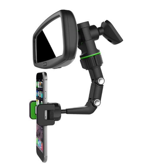 Держатель универсальный для мобильного телефона Universal Clip Cellphone Holder Черный с серым (KG-5647)