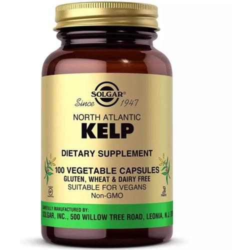Ламинария Solgar North Atlantic Kelp 100 вег. капс. (000010959)