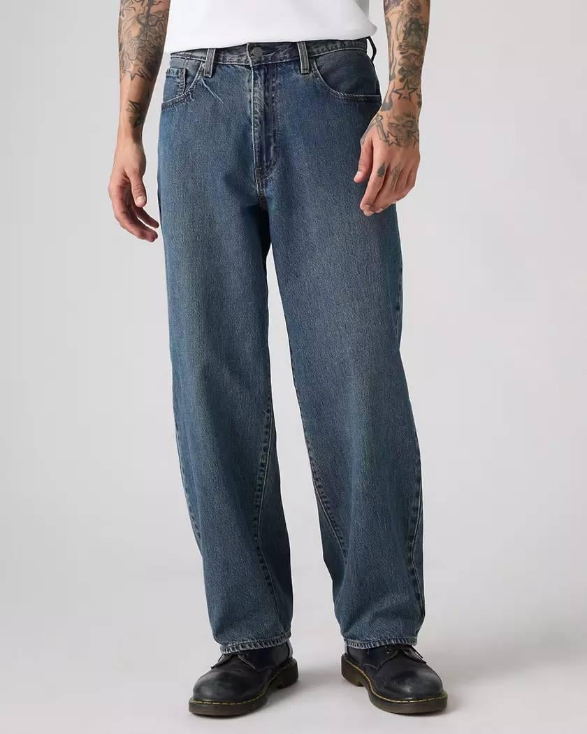 ᐉ Джинсы мужские LEVIS 578 Baggy Jeans р. 30-32 Темно-синий