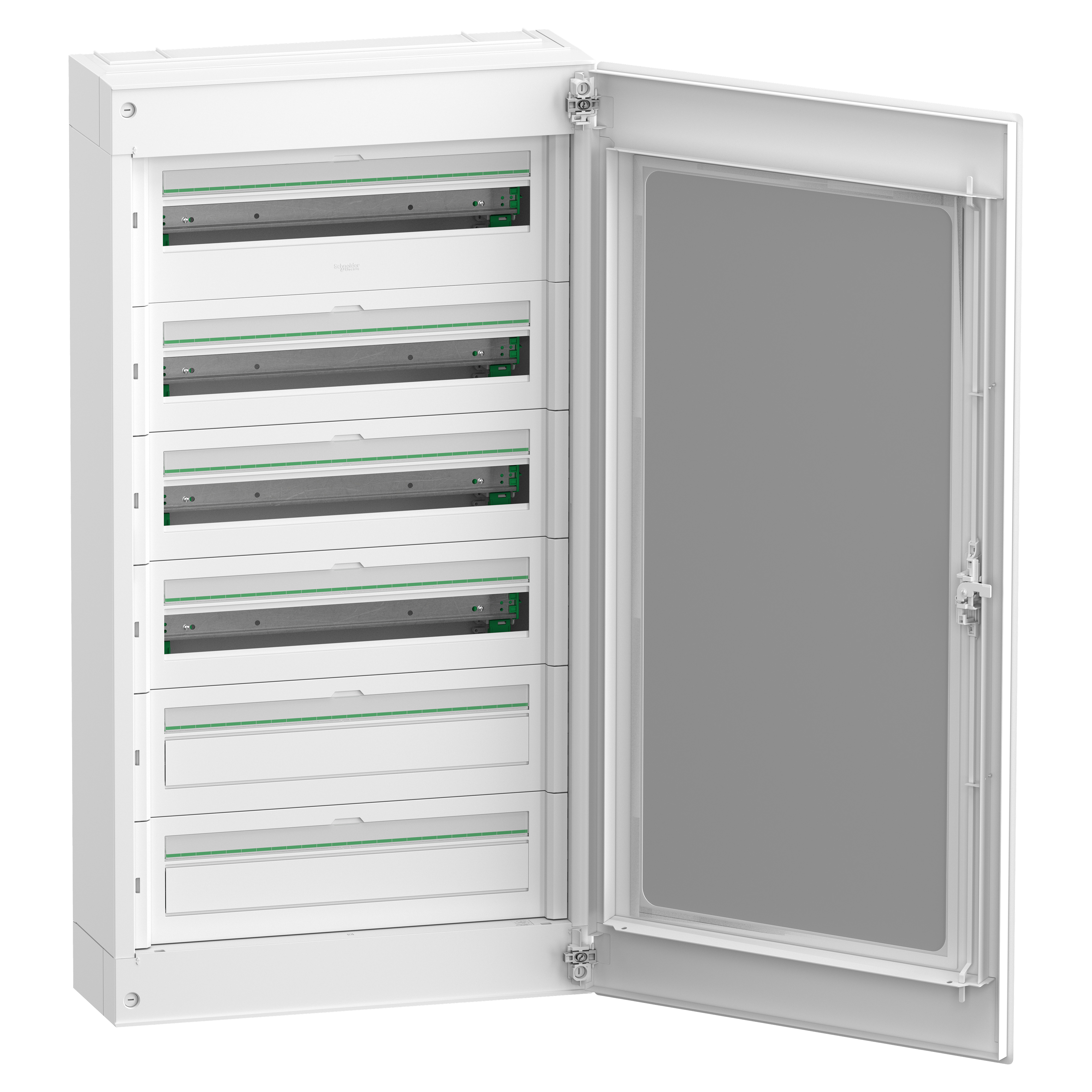Распределительный щит Schneider Electric PrismaSeT S 144 модуля металлический 1106x570x191 мм IP30 навесной (LVSST624)