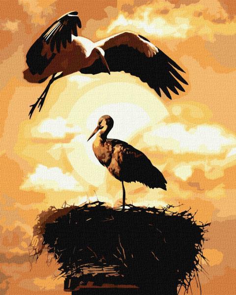 Картина по номерам Идейка Полет любви 40х50 см в термопакете (КНО4318-mt)