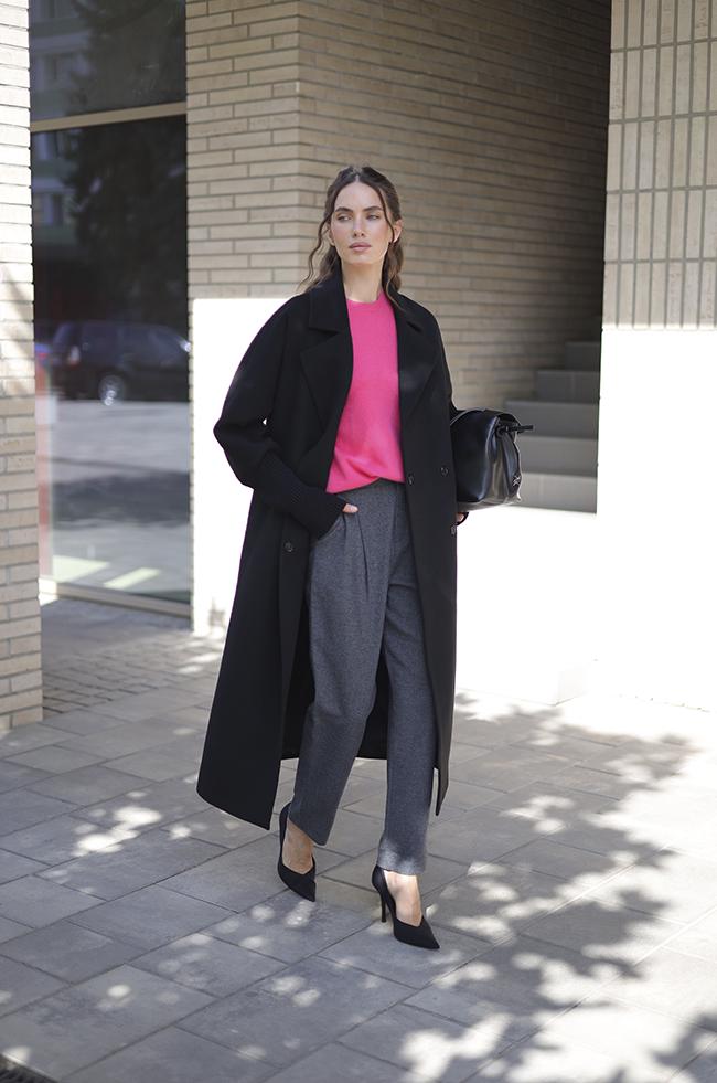 Пальто-тренч Lipar удлиненное р. 50 Черный (6316) - фото 2 Пальто-тренч Lipar удлиненное р. 50 Черный (6316) - фото 2