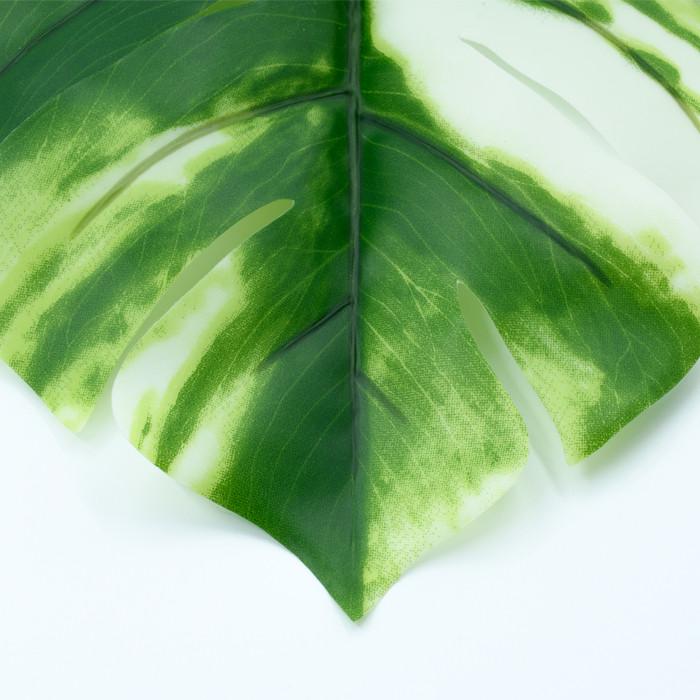 Штучне листя Engard Monstera Alba 71 см (TW-53) - фото 4