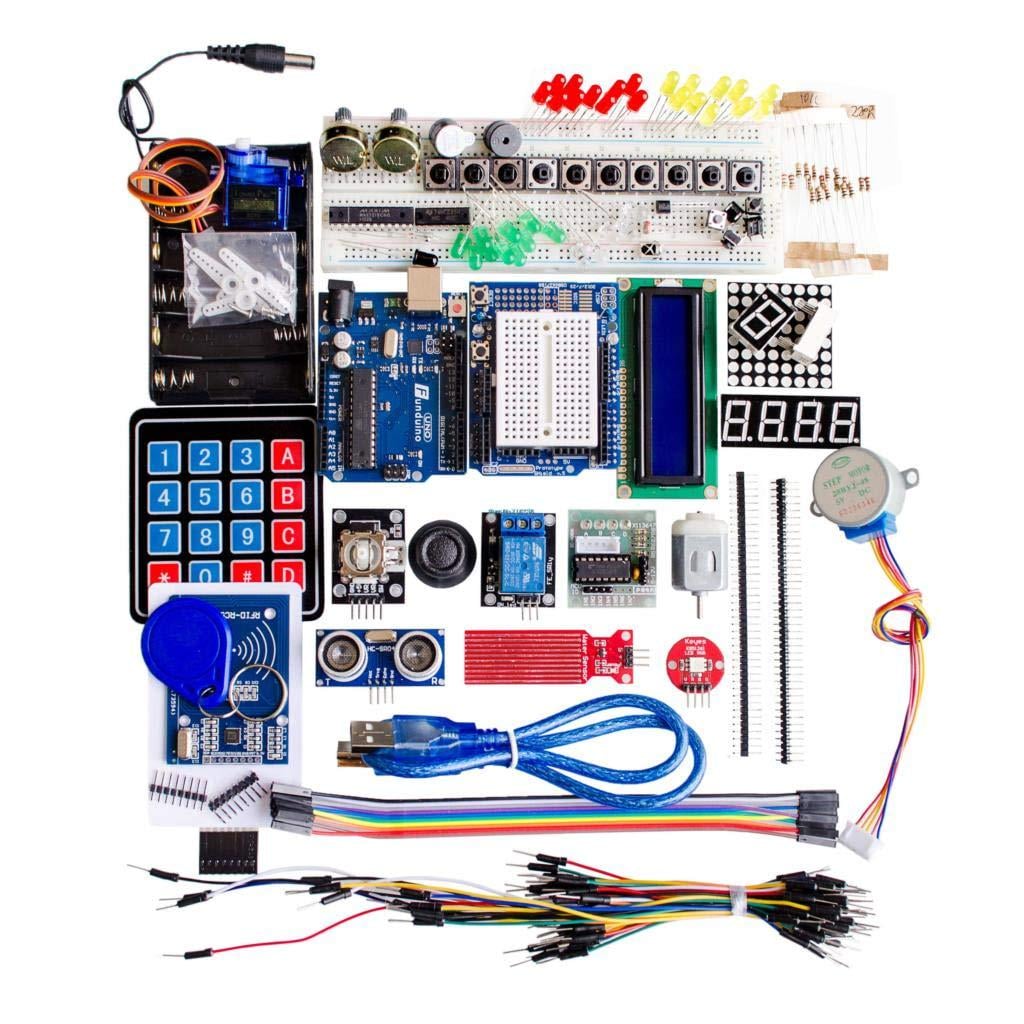 Конструктор-плата тренувальний Arduino Uno R3 Starter Kit ATmega16U2+Mega328P (00-00029523) Конструктор-плата тренувальний Arduino Uno R3 Starter Kit ATmega16U2+Mega328P (00-00029523)