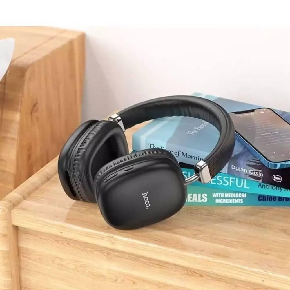 Навушники бездротові та дротові Hoco W35 Bluetooth 5.3 2в1 Чорний (1897189432)