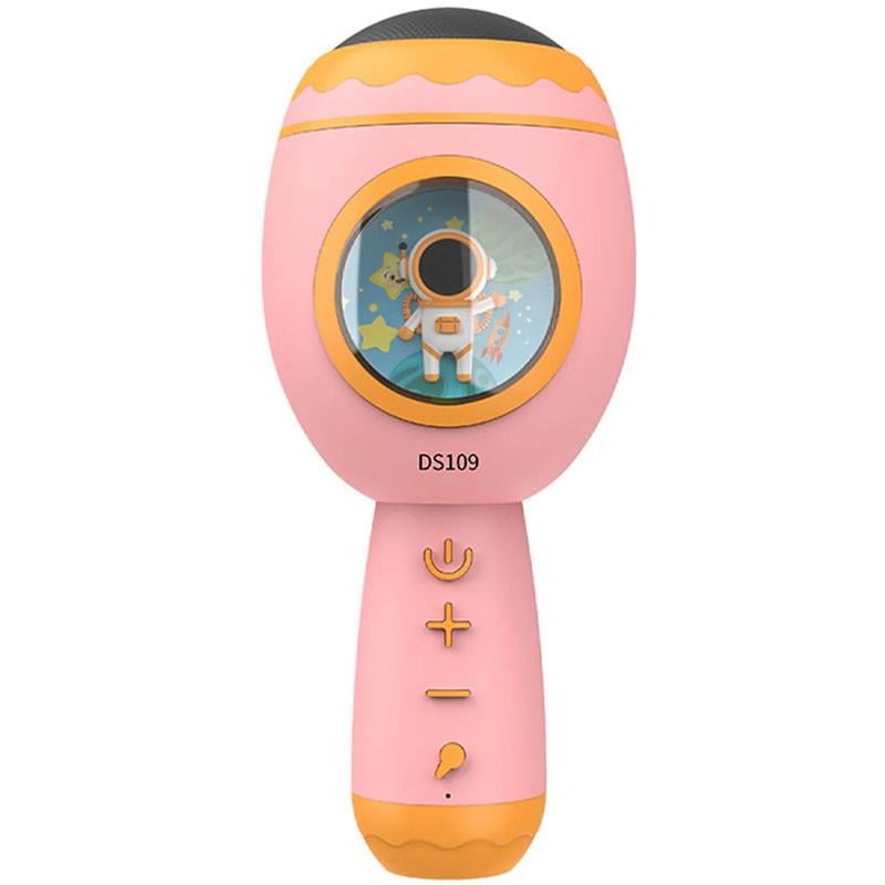 Микрофон-колонка универсальный DS109 Pink (00000066406_3)