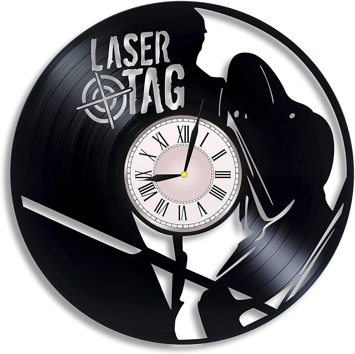 Часы настенные Лазертаг 2470 из виниловой пластинки