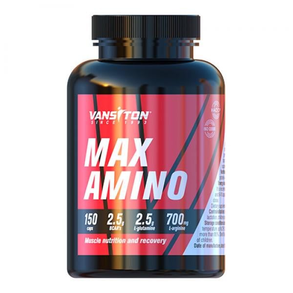 Амінокислота Vansiton Max Amino 150 капс. (10446)