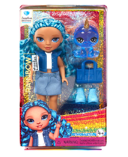 Набір ігровий з лялькою Rainbow High Littles САПФІРА з аксесуарами (MTT-188890)
