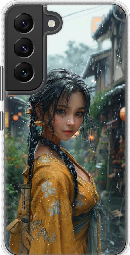 Чехол на Samsung Galaxy S22 Anime-girl (6133pc-2494-42517)