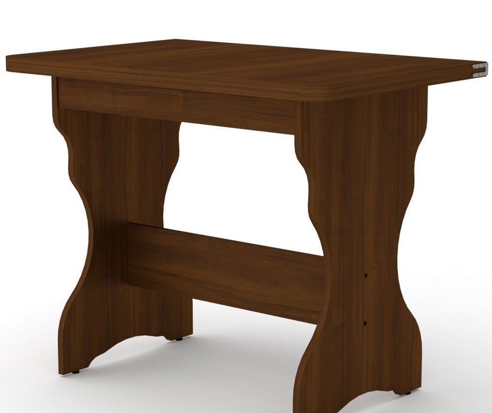 Стол кухонный раскладной Компанит КС-3 Орех экко (60c733f356ed397aa7104880) - фото 1 Стол кухонный раскладной Компанит КС-3 Орех экко (60c733f356ed397aa7104880) - фото 1