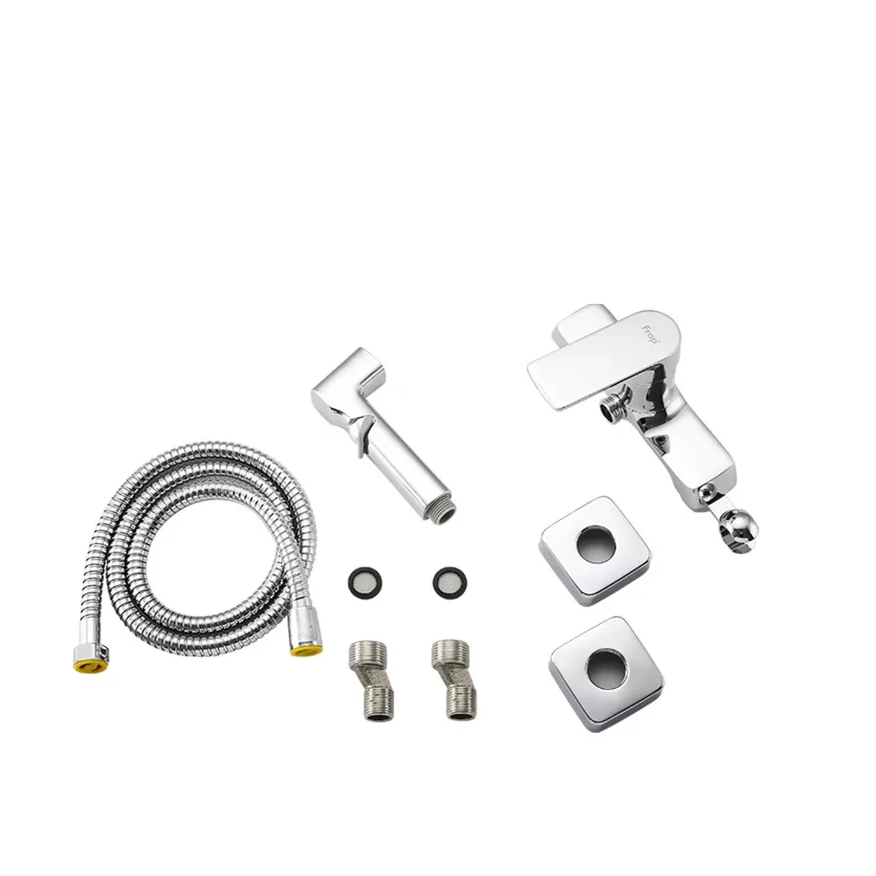 Гигиенический душ со смесителем Frap F2071 Хром (F2071) - фото 4