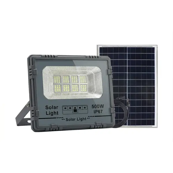 Прожектор светодиодный уличный 480 LED 500 Вт с солнечной панелью (HP-5-63)