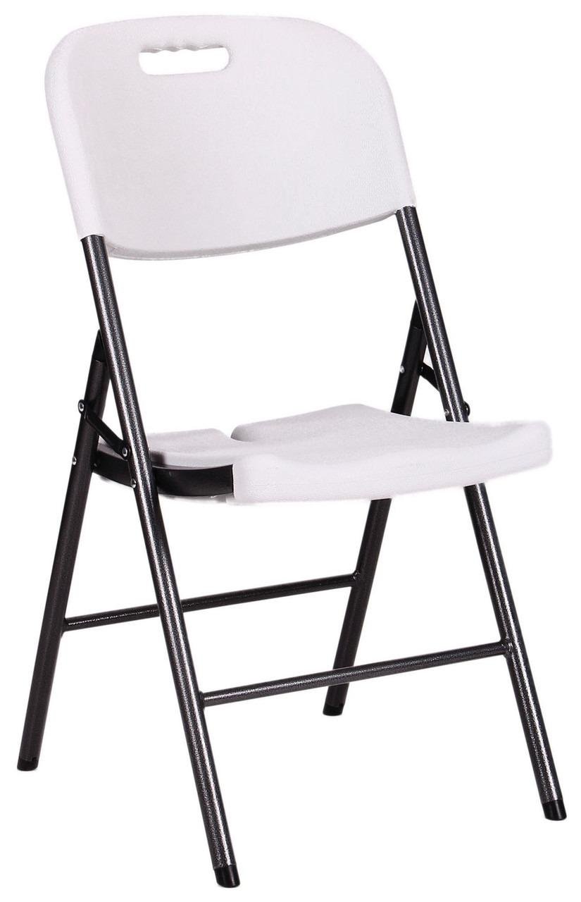 Стул складной Knox пластик Белый - фото 1 Стул складной Knox пластик Белый - фото 1